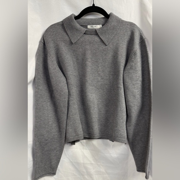 Mod Ref Sweaters - Mod Ref Classic Gray Crew Neck Sweater